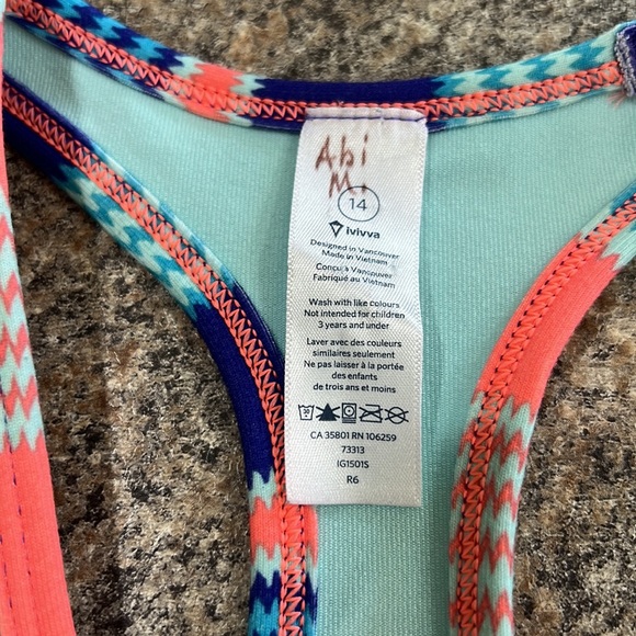 Ivivva tank top, size 14 - Picture 3 of 6